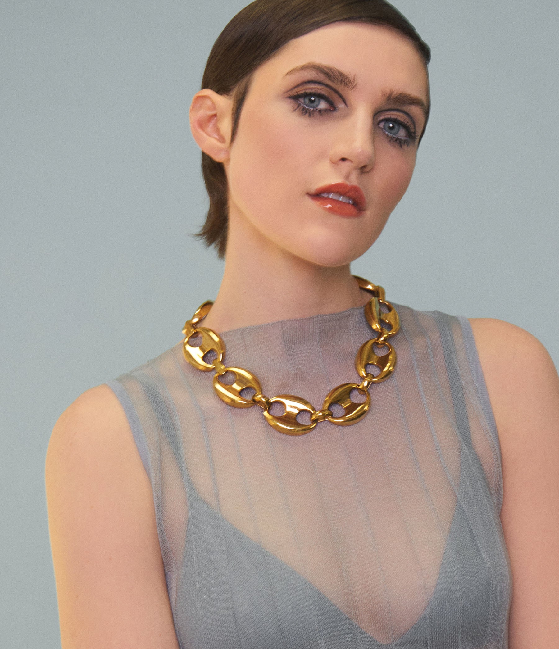 Marina Chain Necklace in Gold