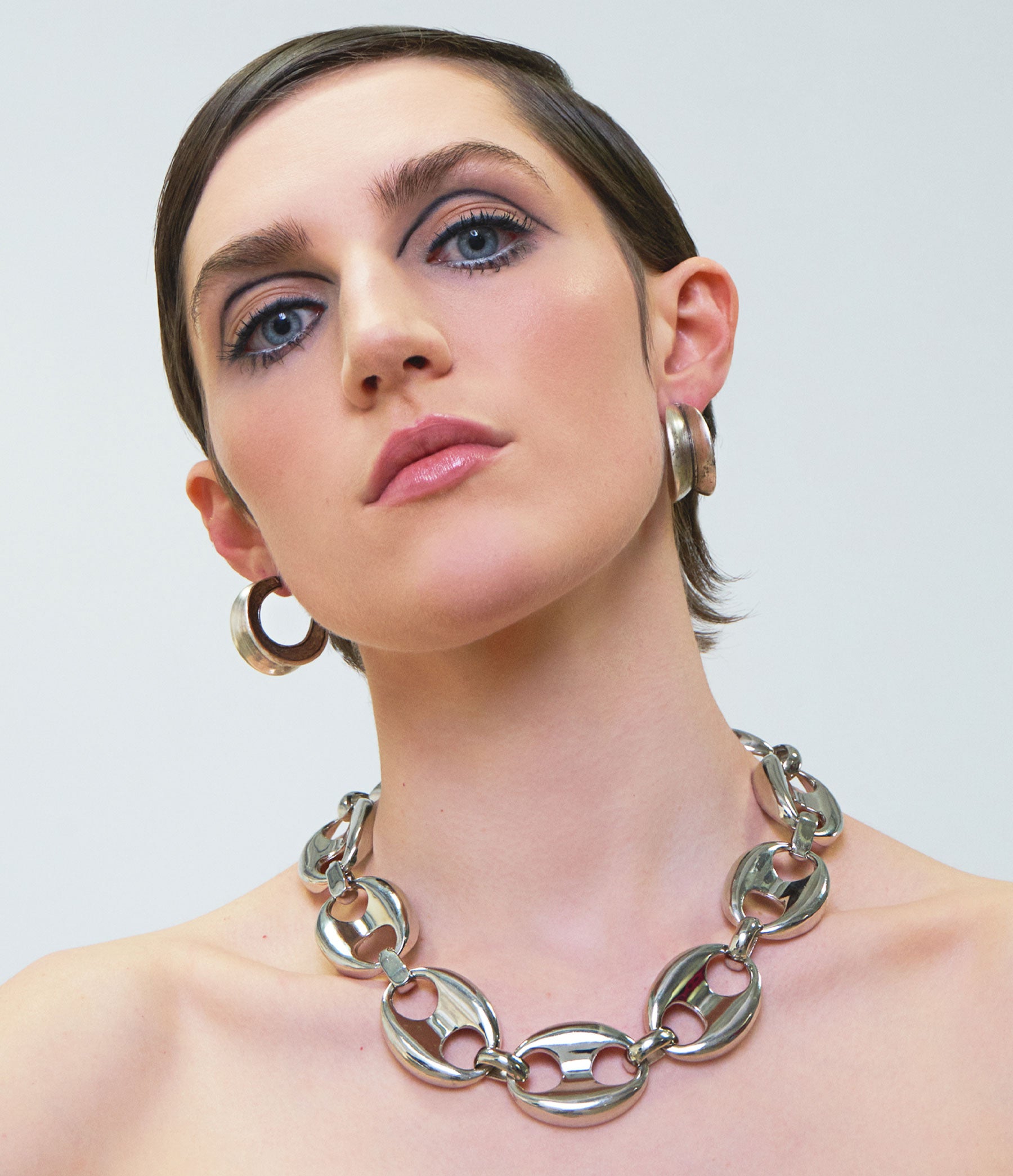 Marina Chain Necklace in Silver