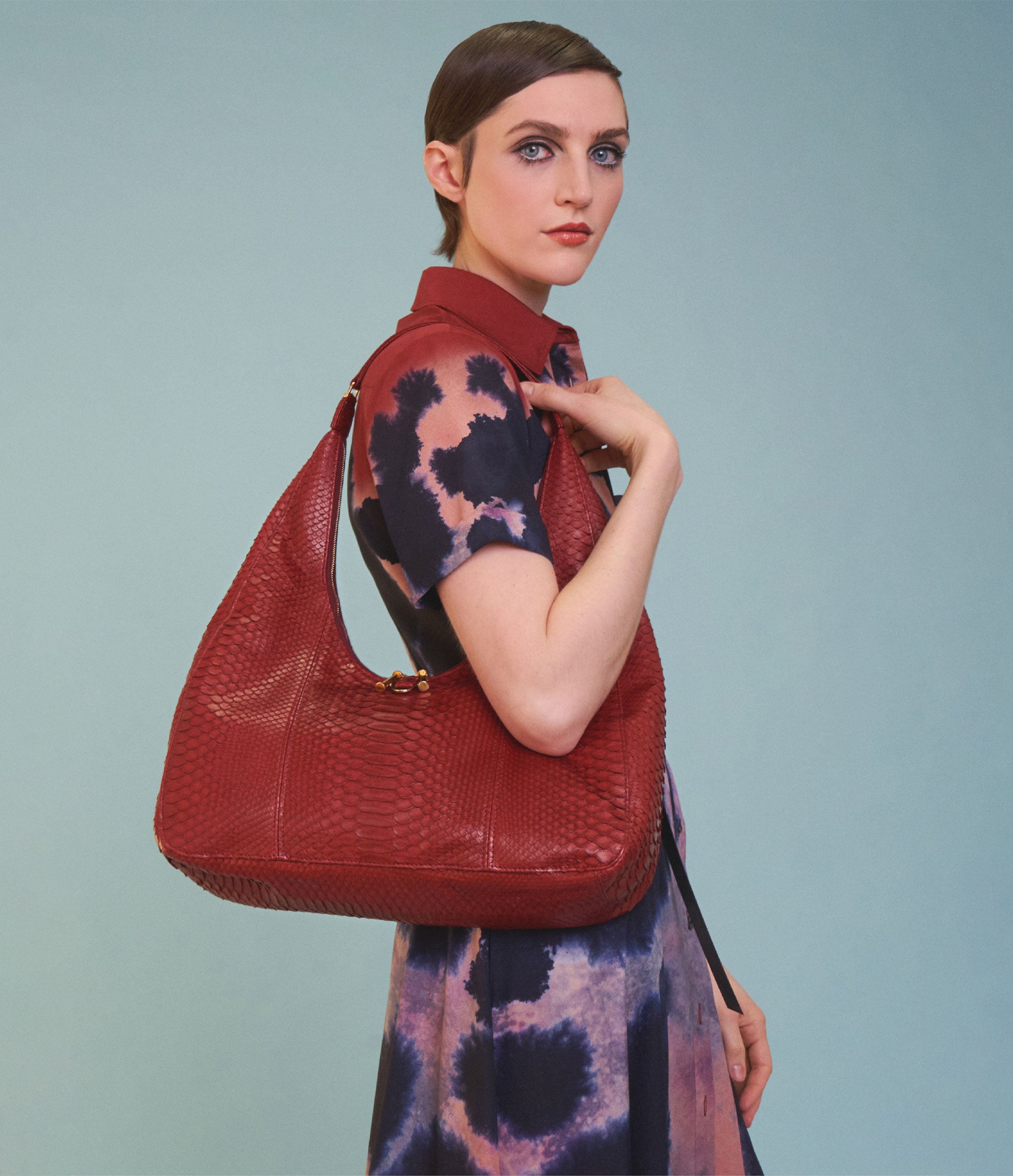 The New Hobo in Oxblood Python