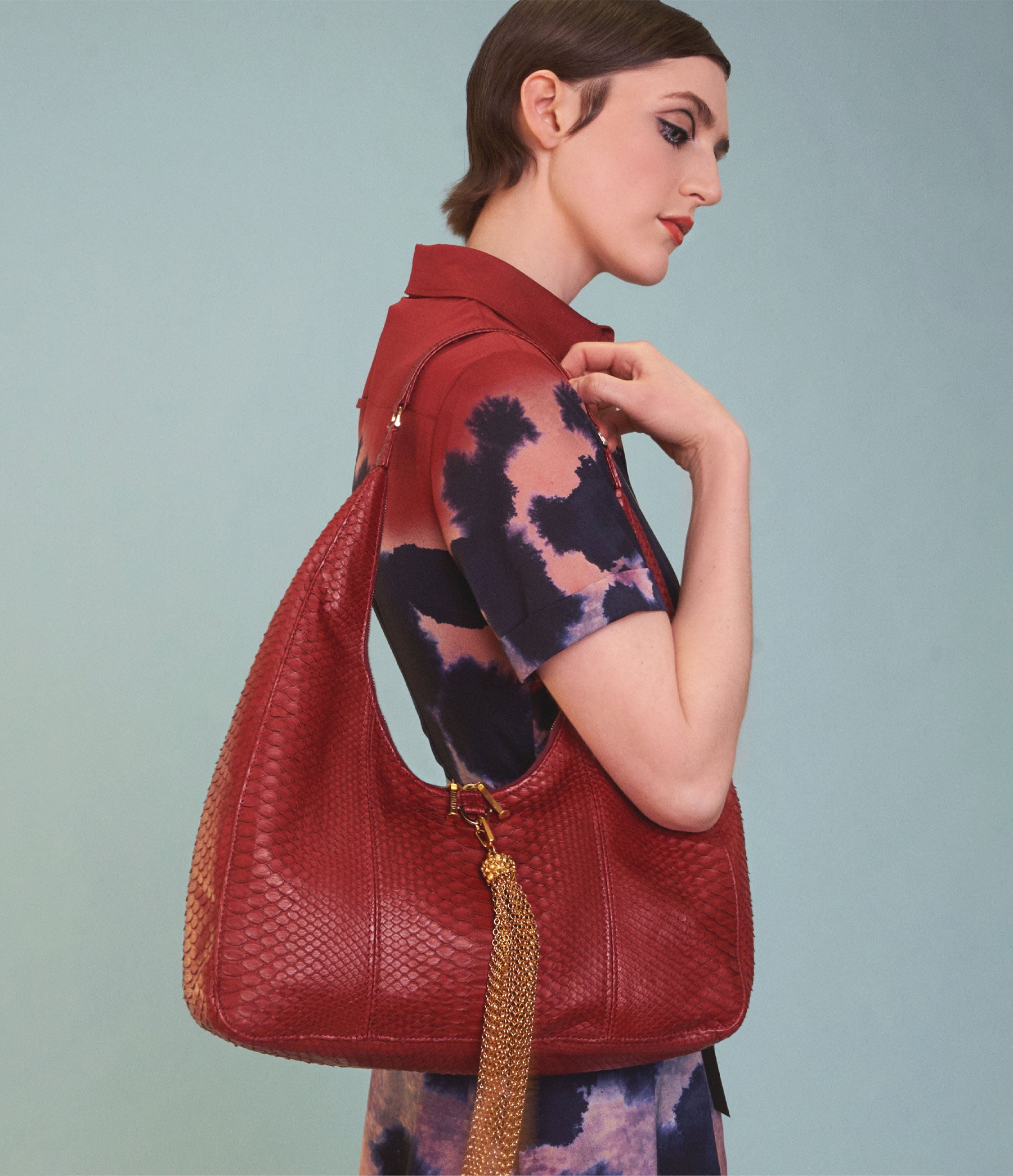 The New Hobo in Oxblood Python