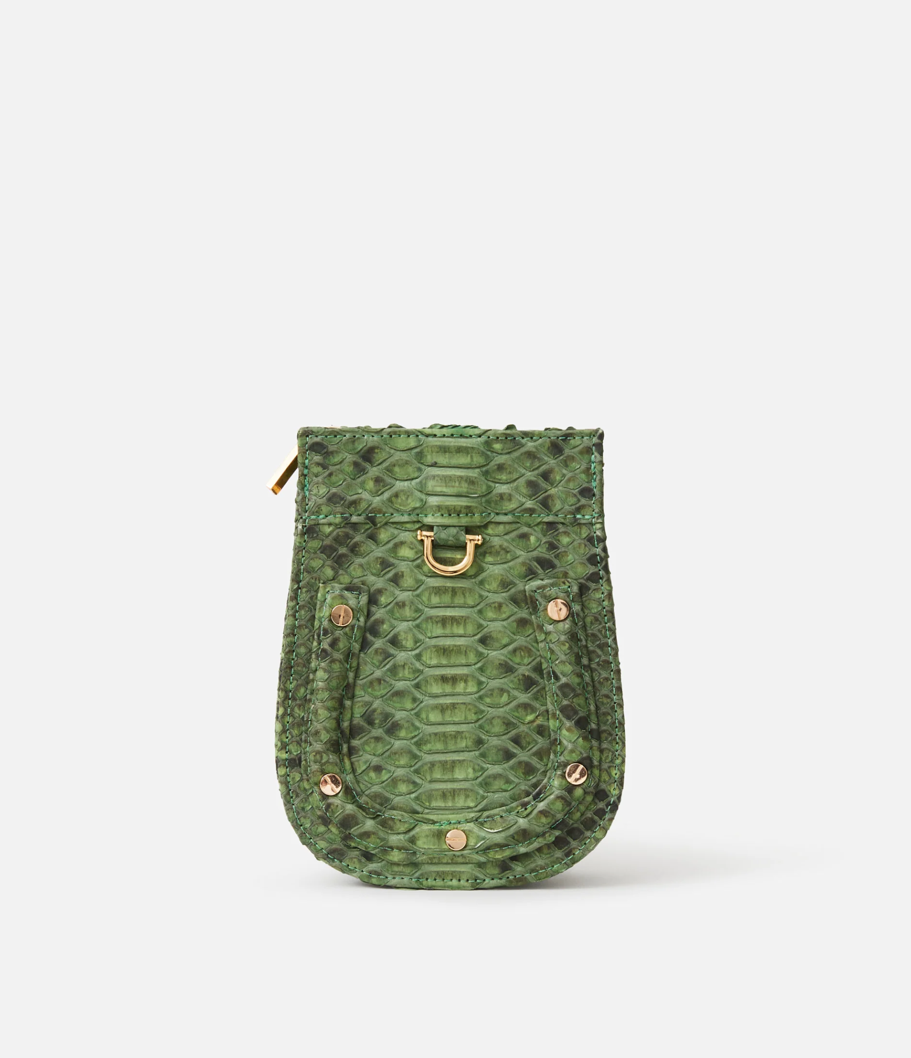 Hunter Green Python / Gold