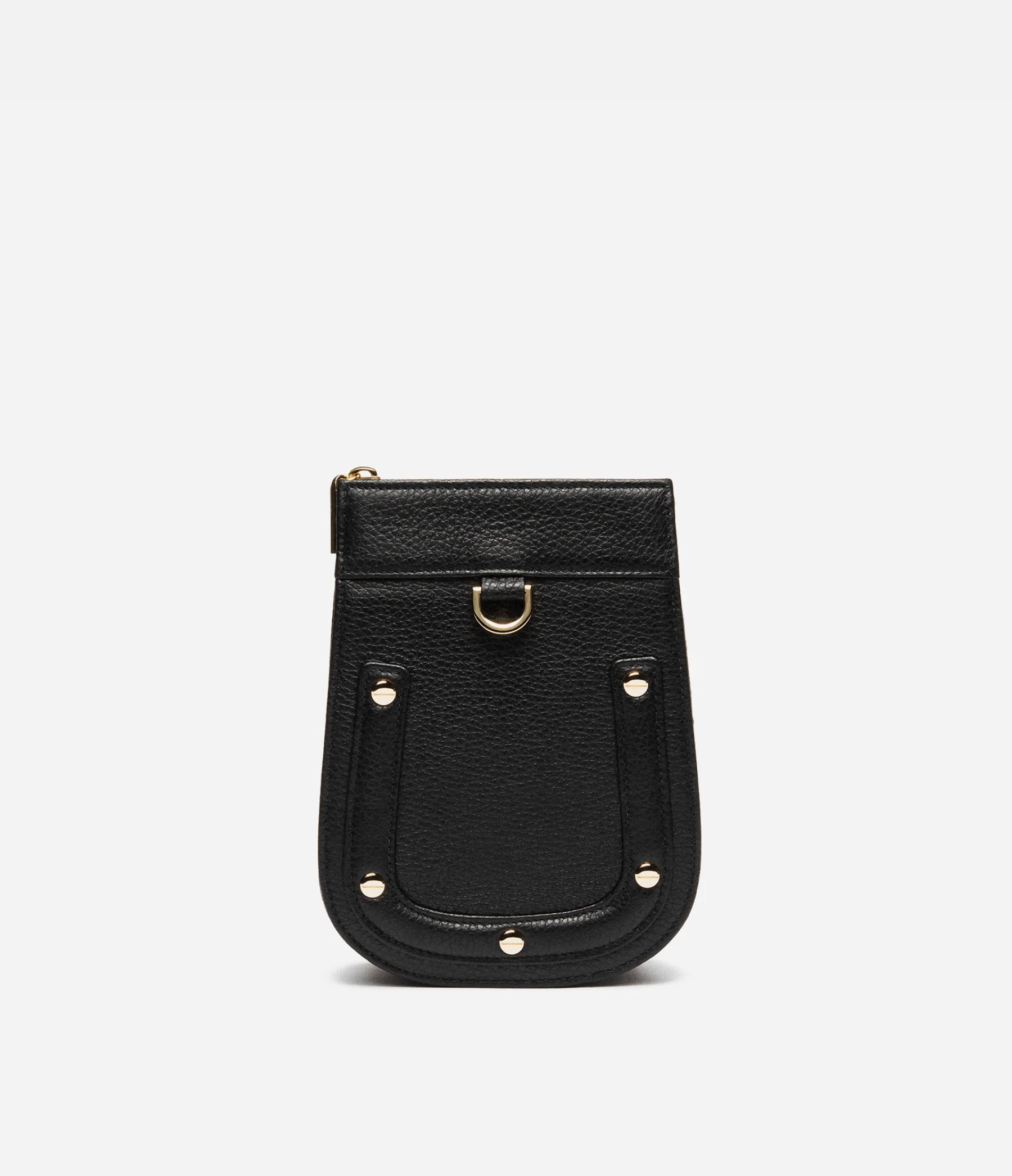 Black Leather / Gold