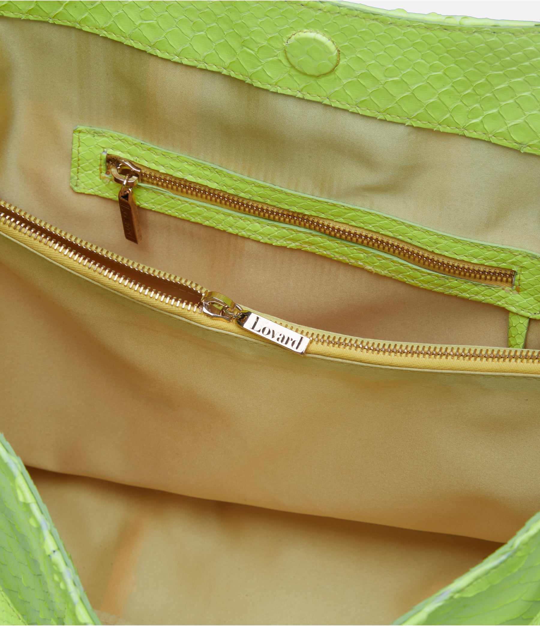 Yellow Neon Python / Gold
