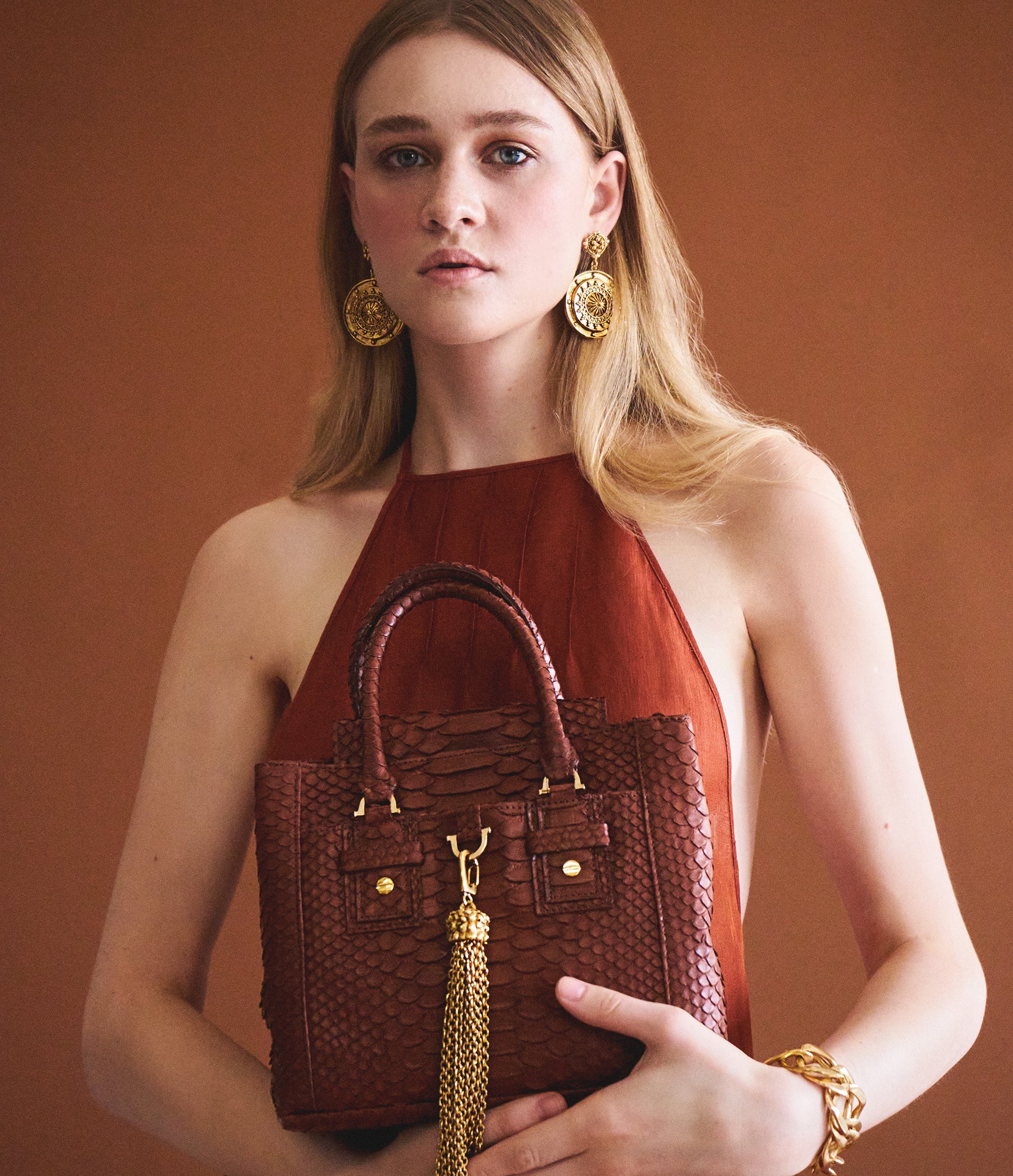 Chocolate Python / Gold