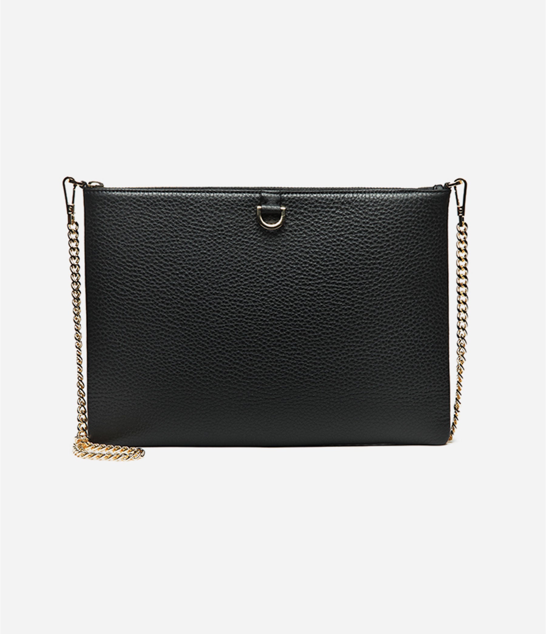Black Leather / Gold