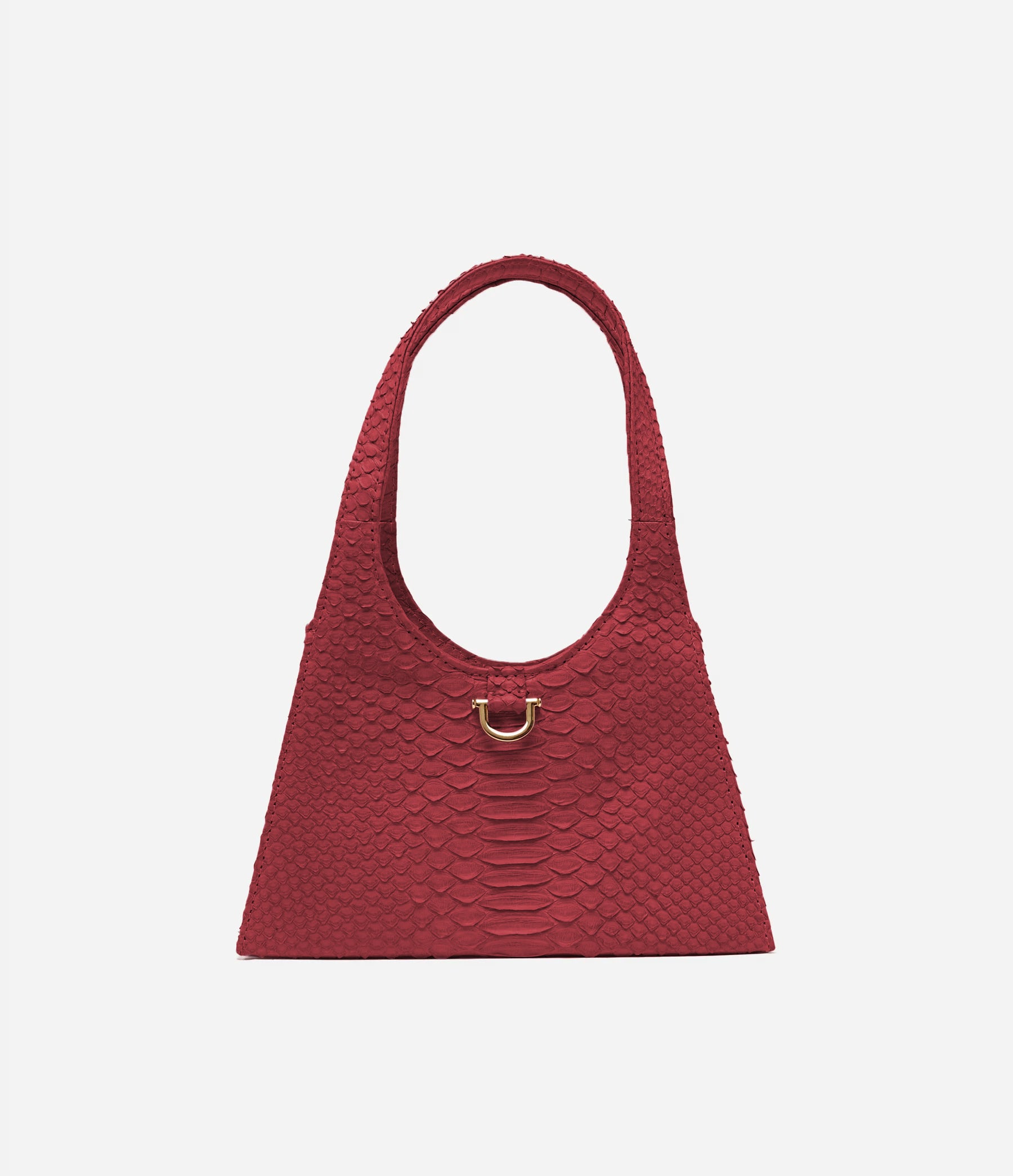 The Lady Tote in Oxblood Python