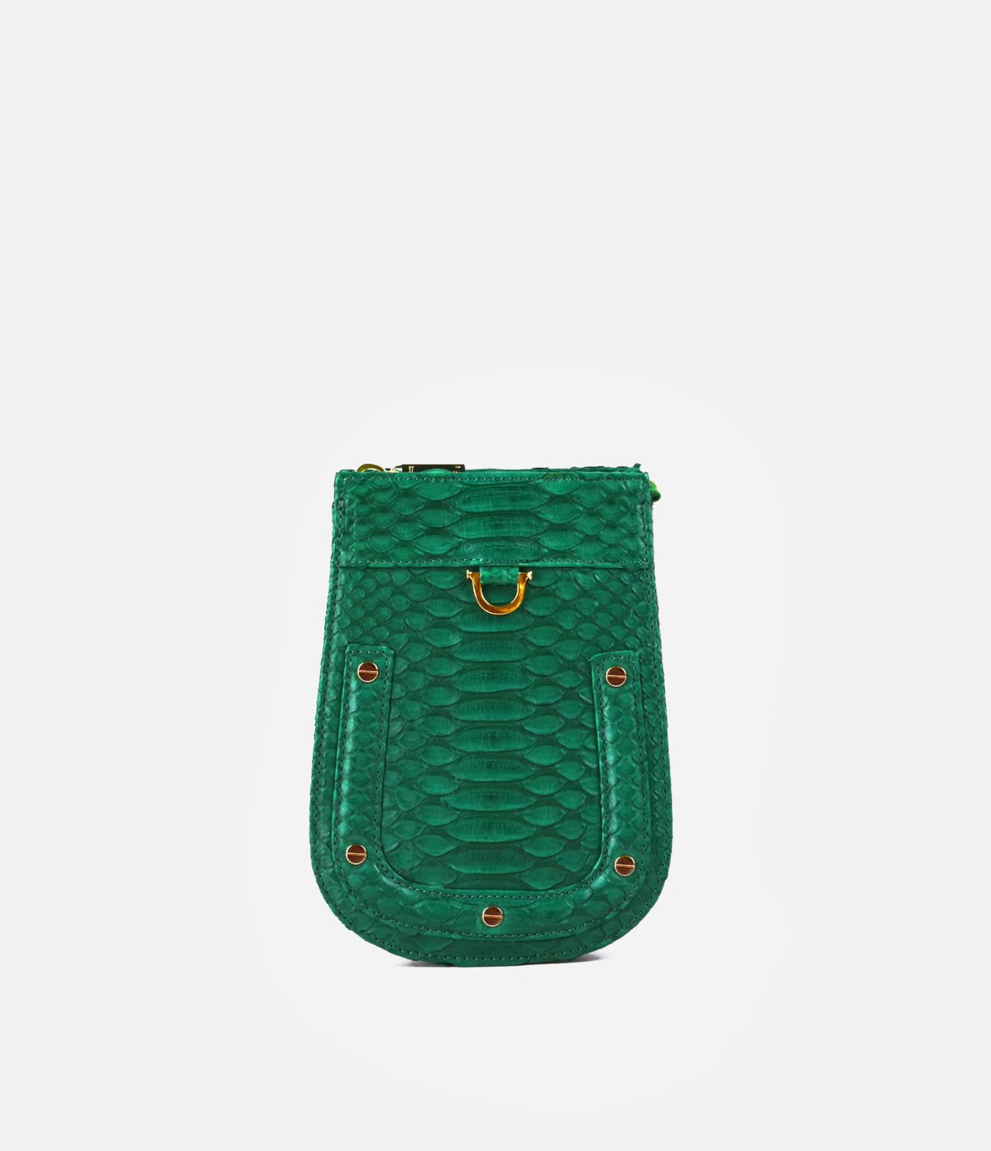 Kelly Green Python / Gold