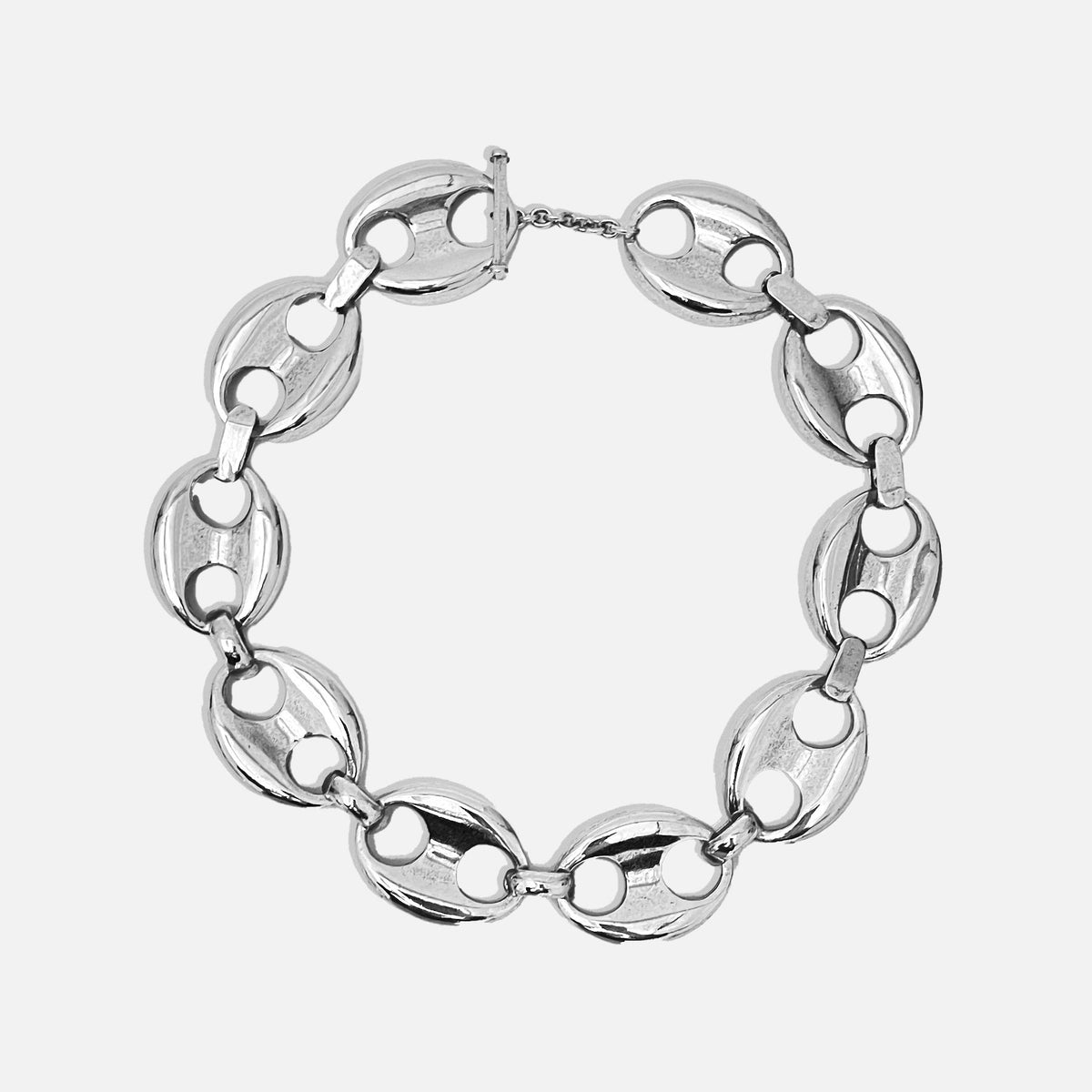 Marina Chain Necklace in Silver