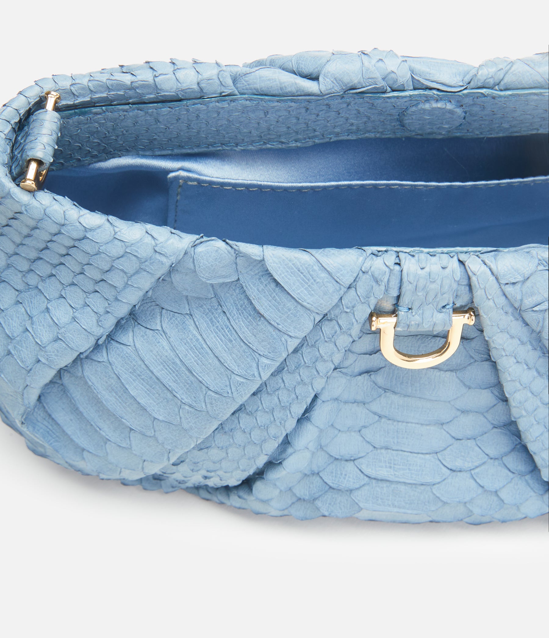 Cornflower Blue Python / Gold