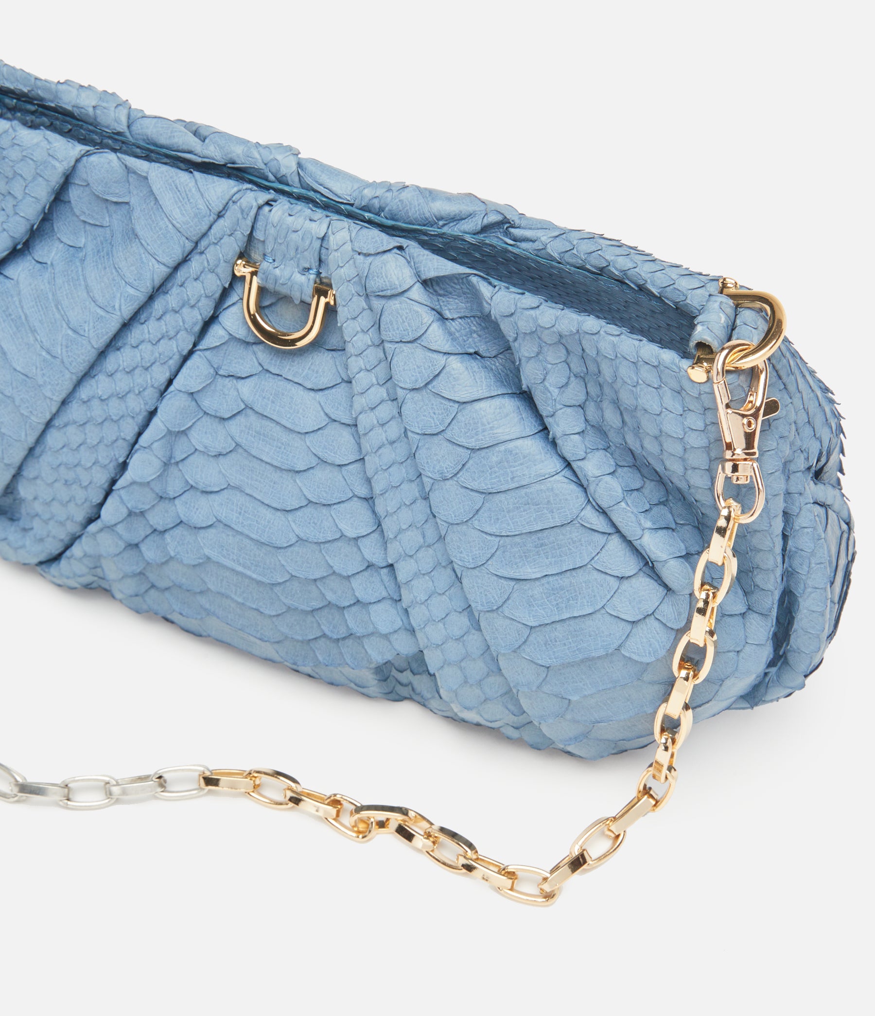 Cornflower Blue Python / Gold