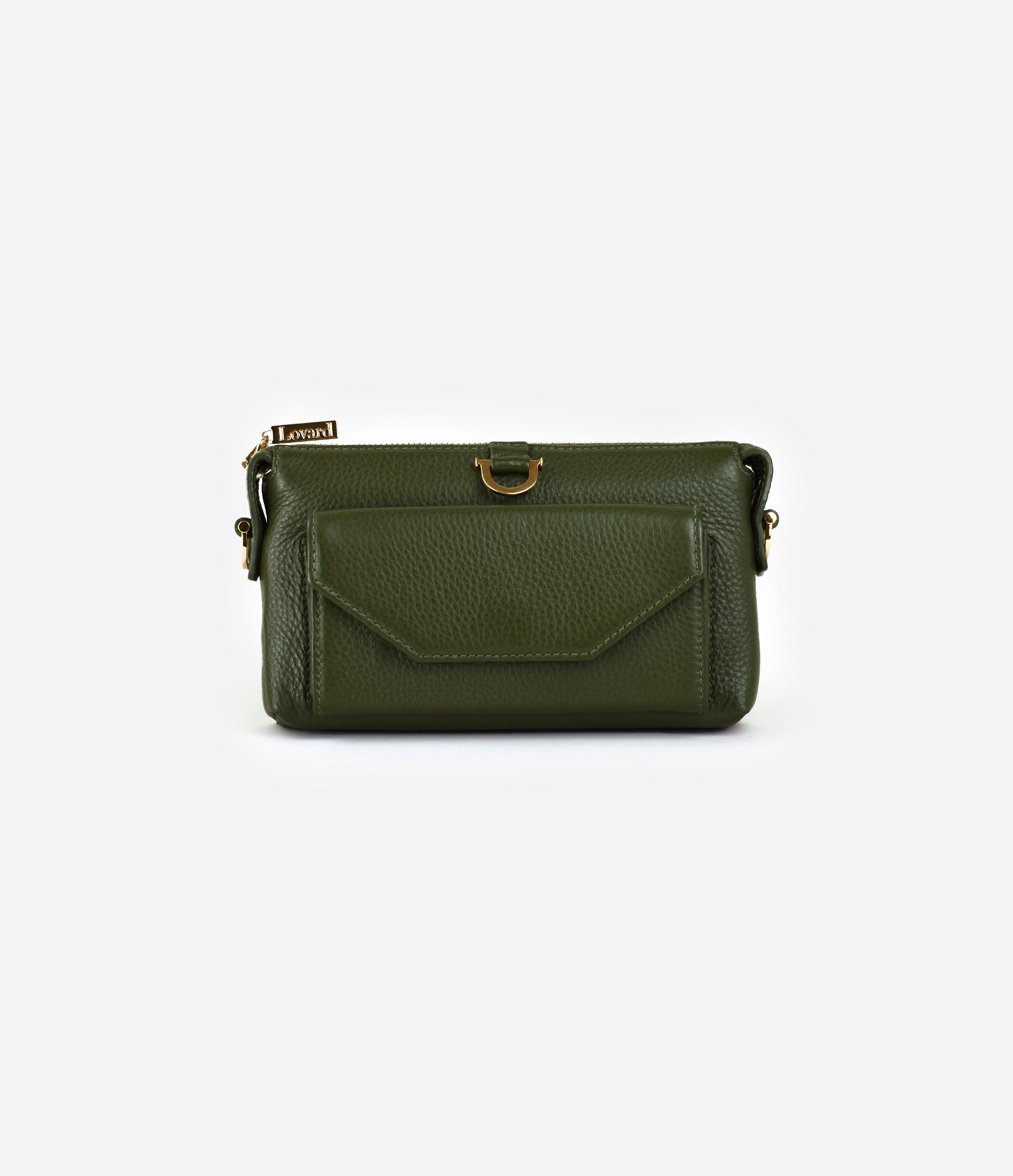 Juniper Green Leather / Gold