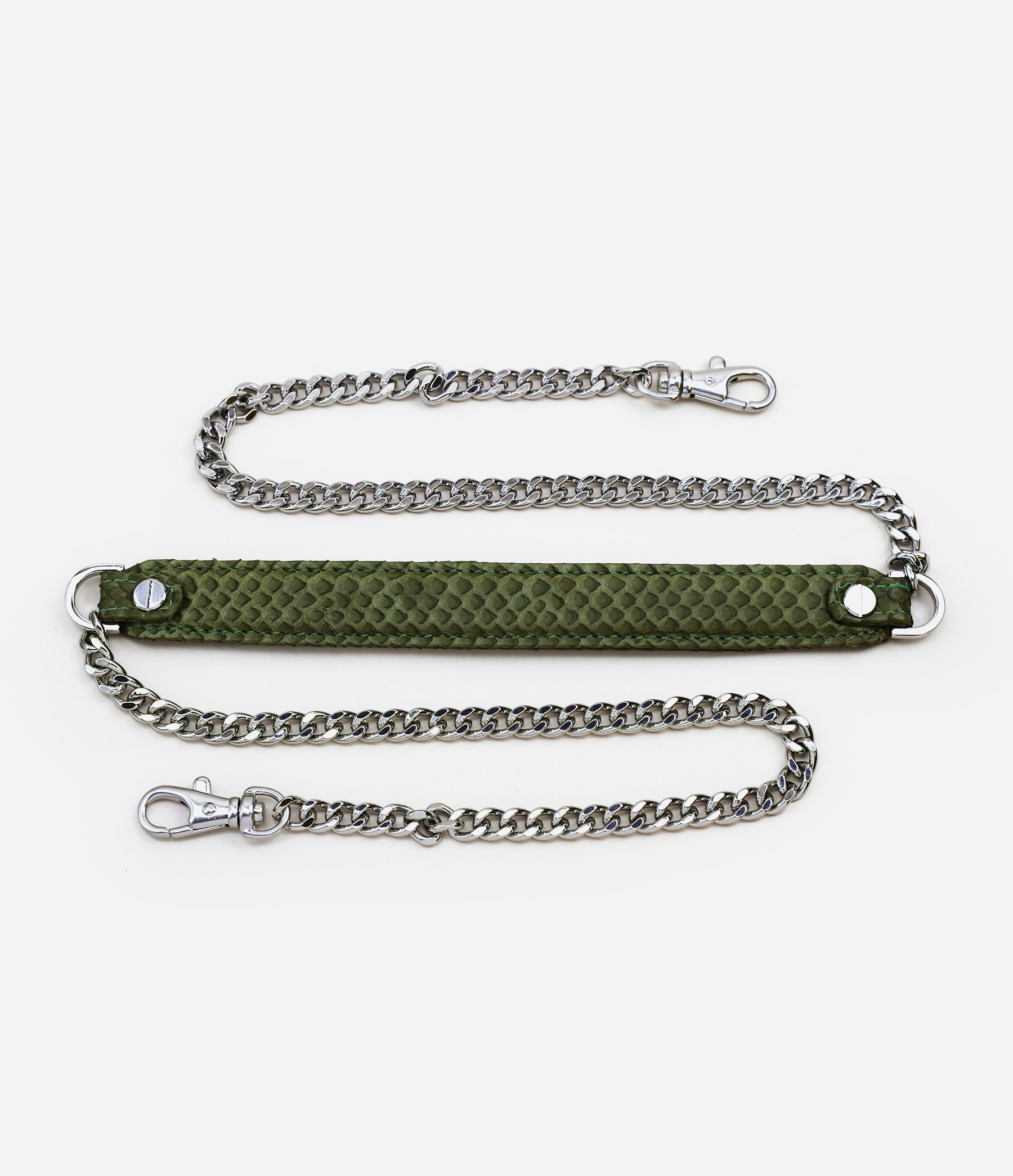 Bay Leaf Python / Silver