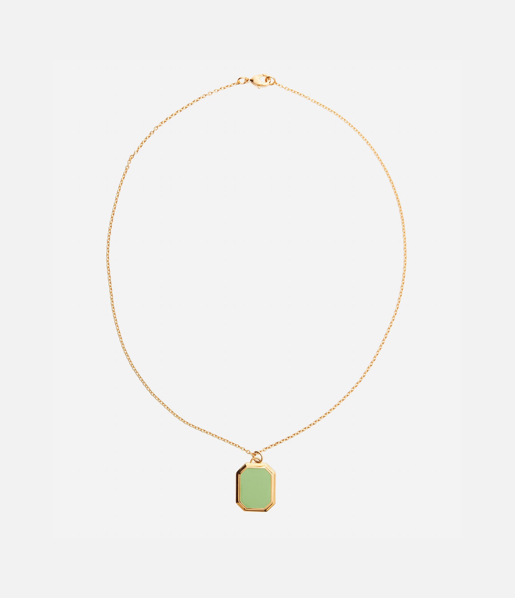 Green Enamel / Gold