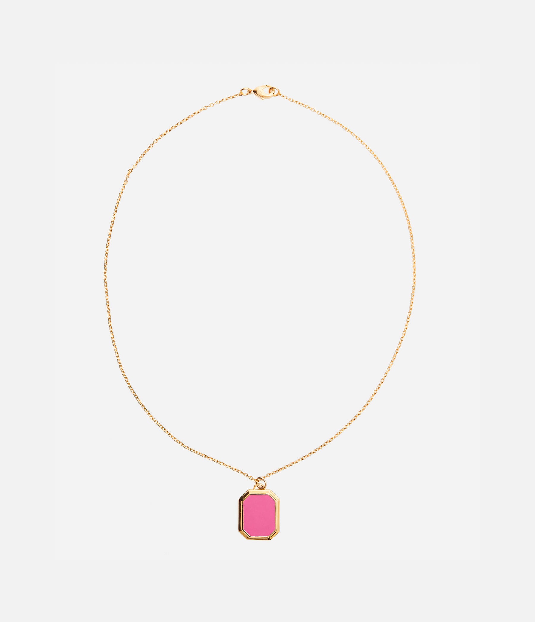 Pink Enamel / Gold