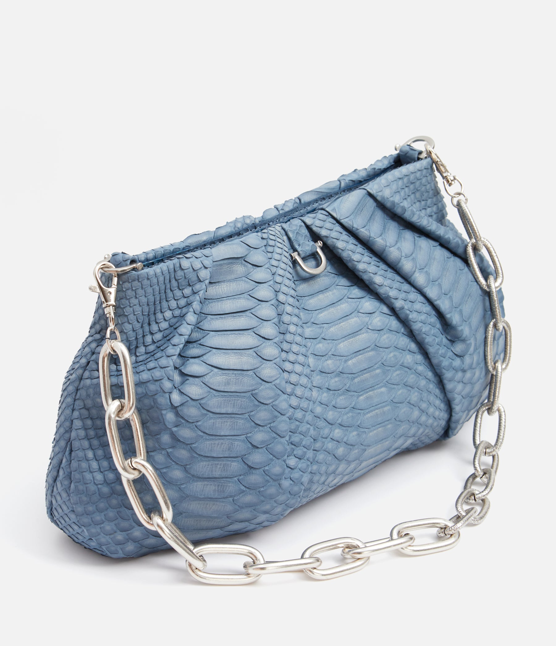 Cornflower Blue Python / Silver