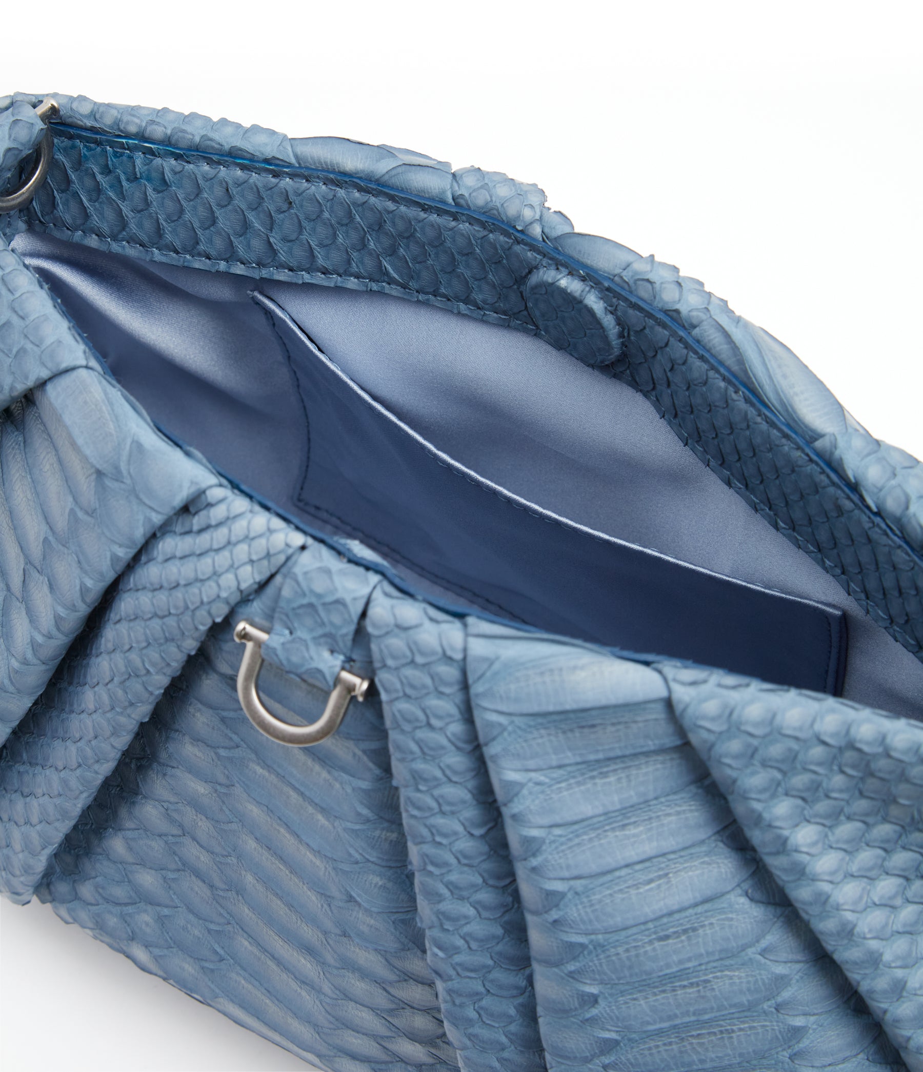 Cornflower Blue Python / Silver