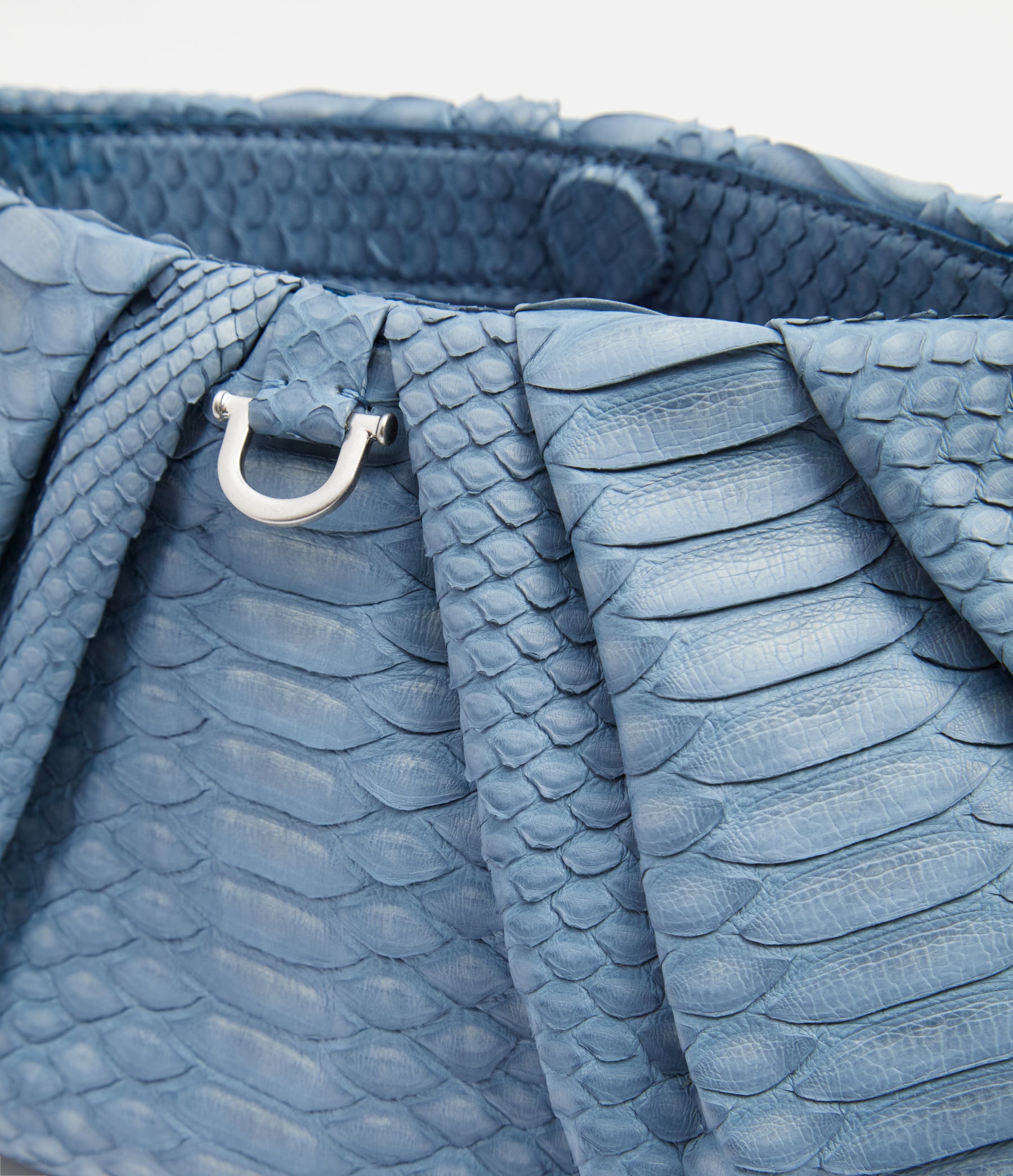 Cornflower Blue Python / Silver
