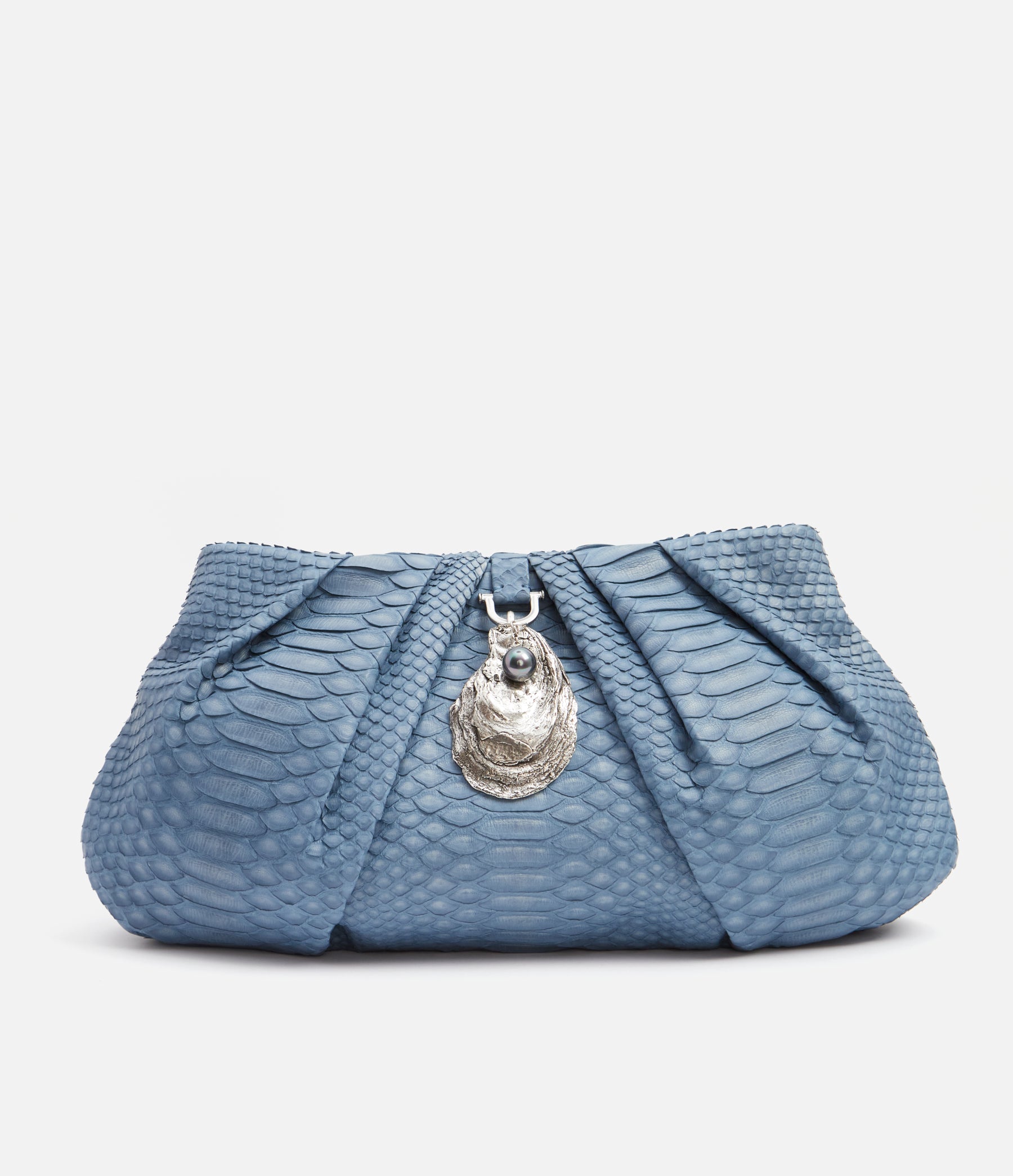 Cornflower Blue Python / Silver
