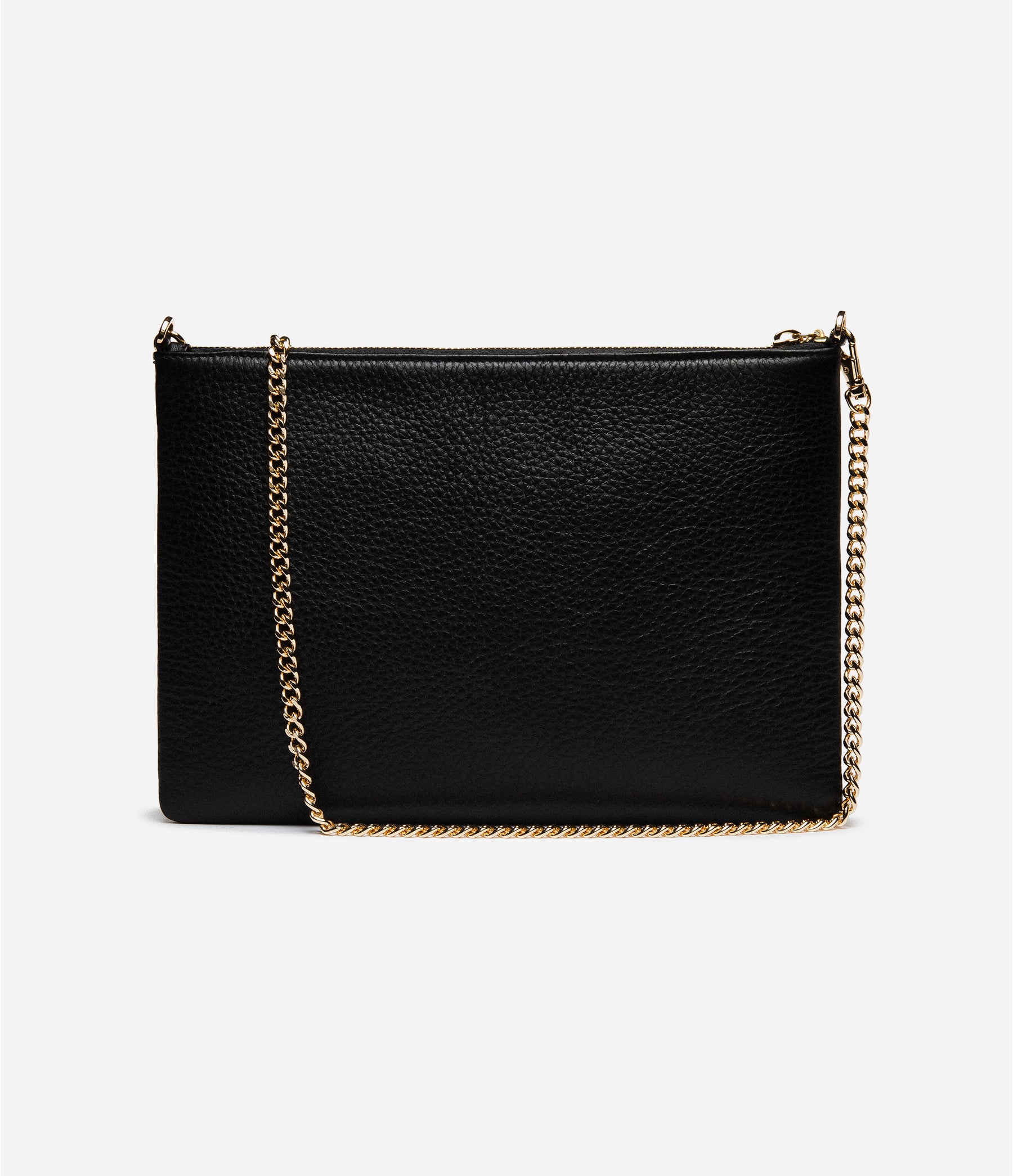 Black Leather / Gold 