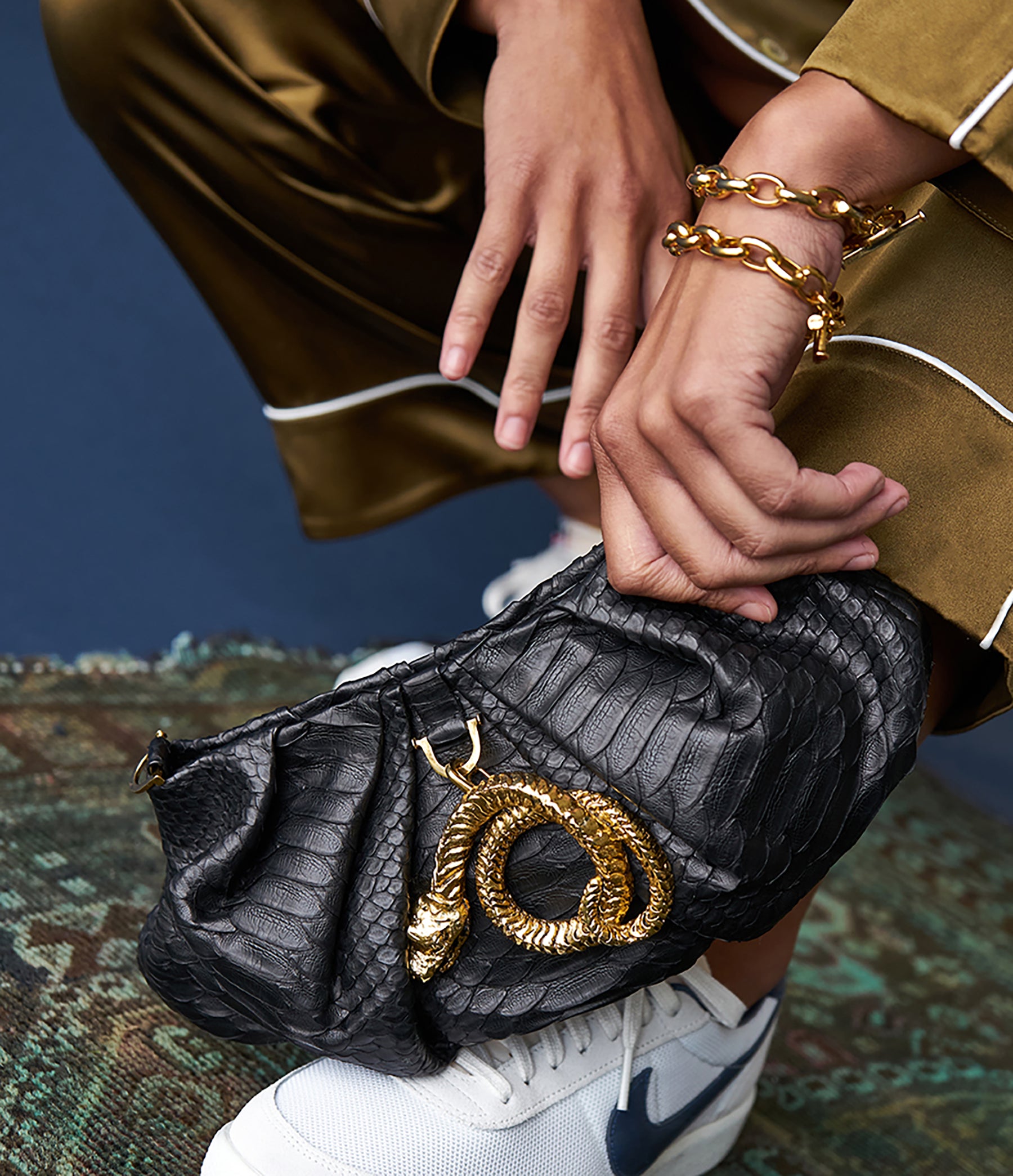 Black Python / Gold