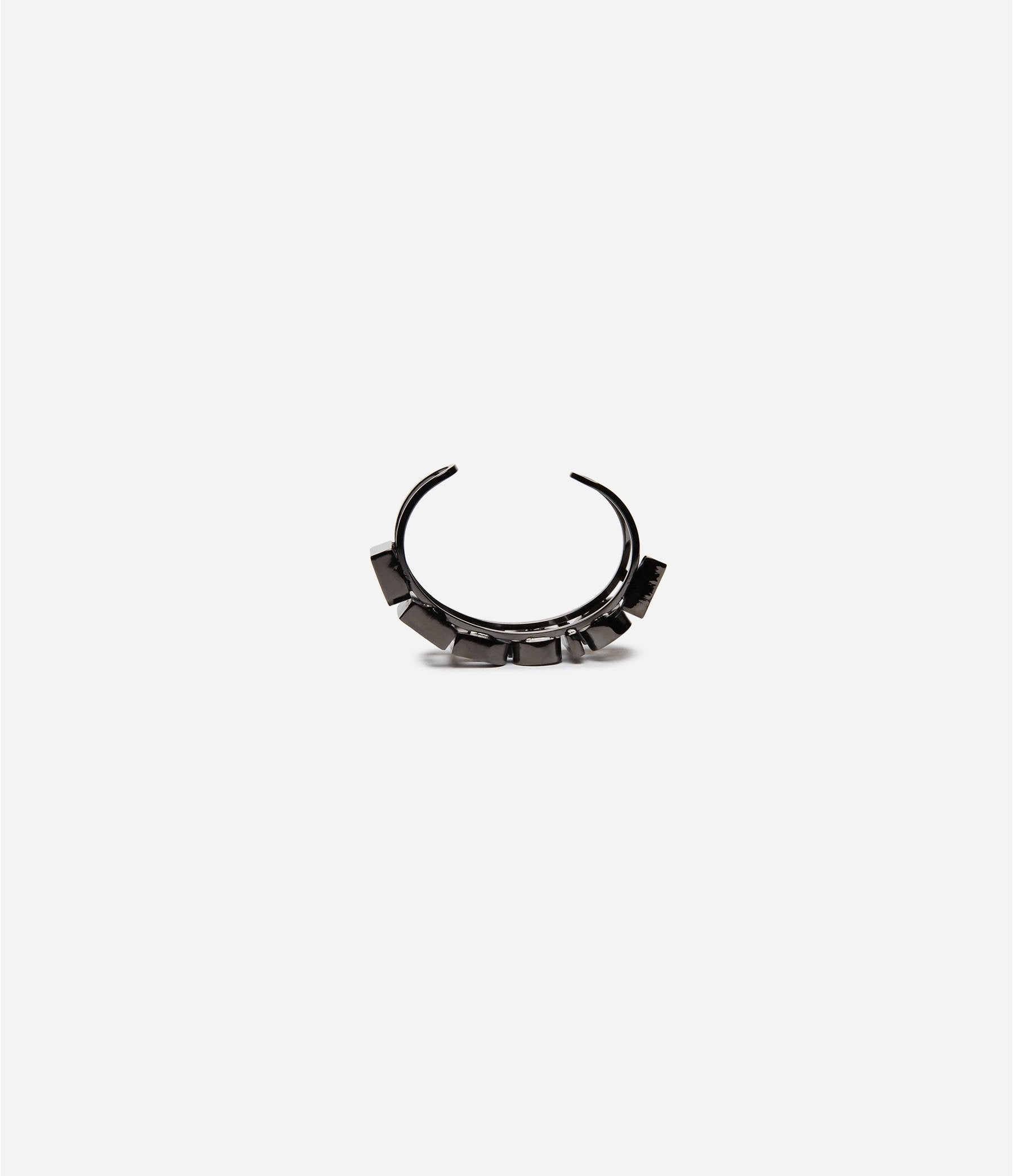 PERSIST Revolution Cuff Bracelet in Gunmetal